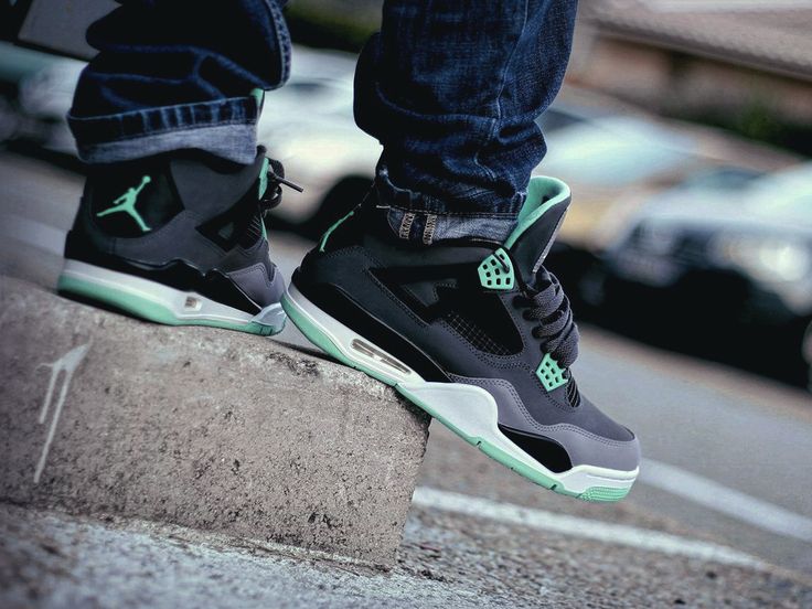 NIKE AIR JORDAN 4 RETRO GREEN GLOW （308497-033） 