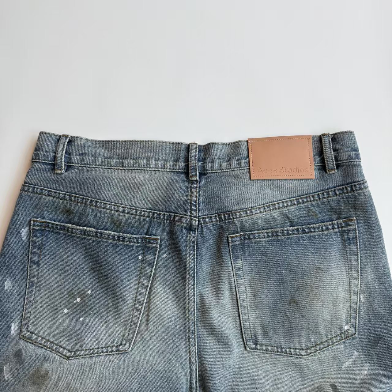 Acne Studios Super baggy fit jeans - 2023M - Light blue (B00343-228）