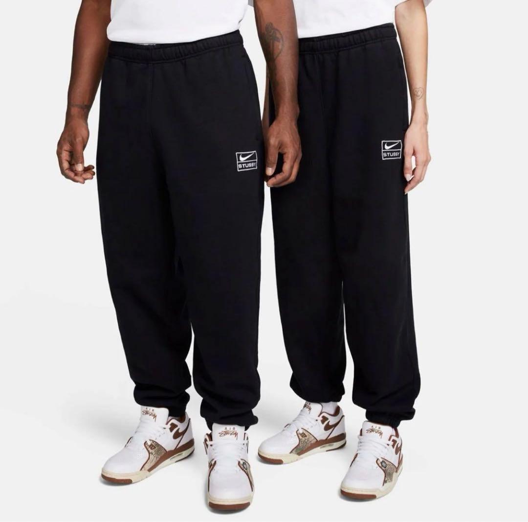 Stussy x Nike Washed Pants \"Black\"-サターンソフトブラスト ...