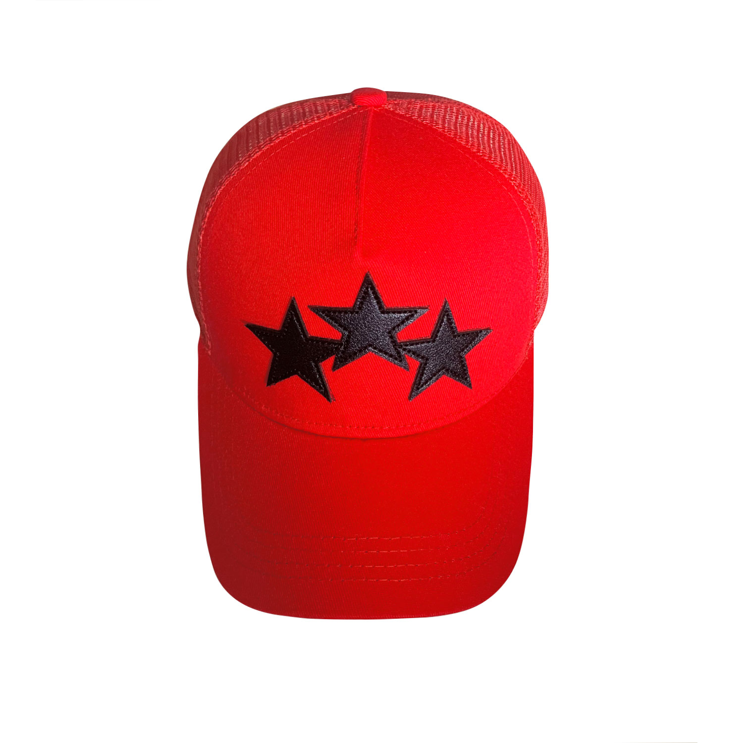 AMIRI Three Star Patch Hat（XMAH002BLACK）