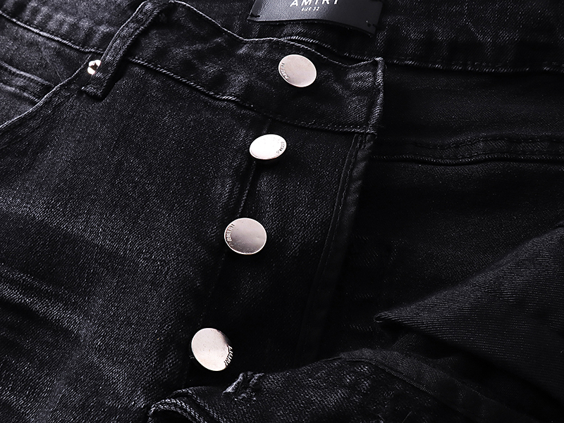 AMIRI Starburst appliqué jeans (AMDNSY1141）