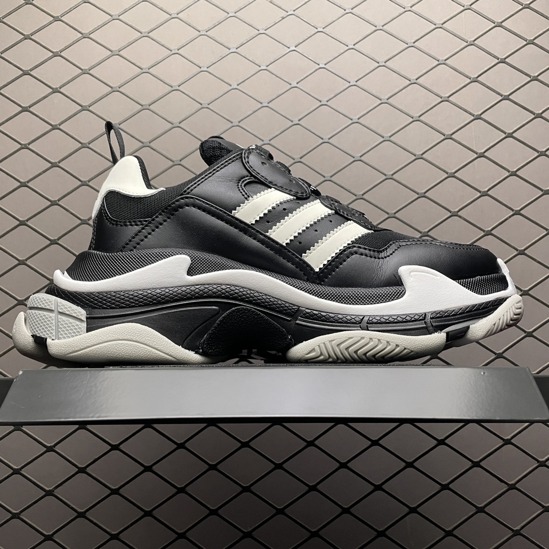  BALENCIAGA Triple S "black"（712821W2ZA21090）