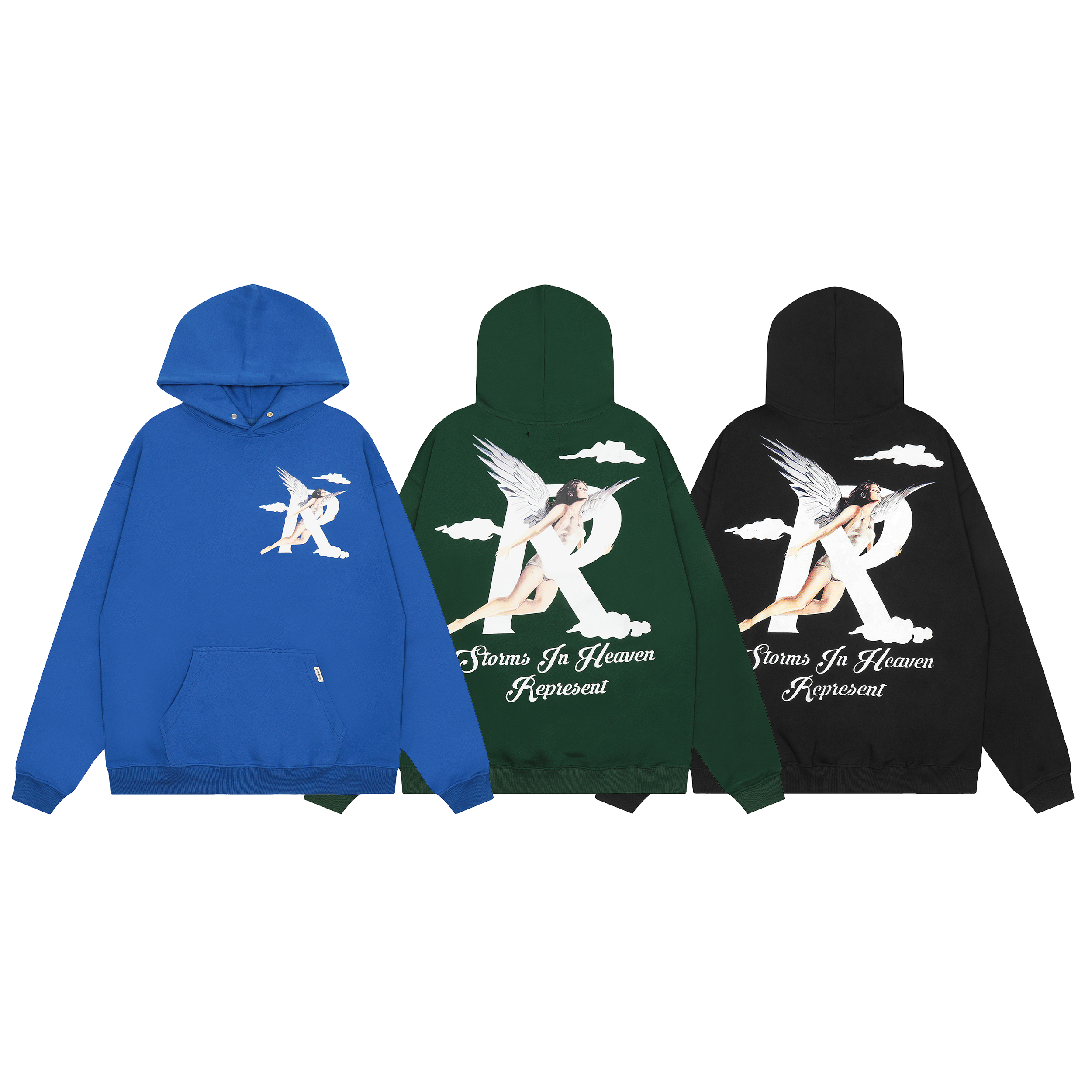 Represent STORMS IN HEAVEN HOODIE（M04273-01）