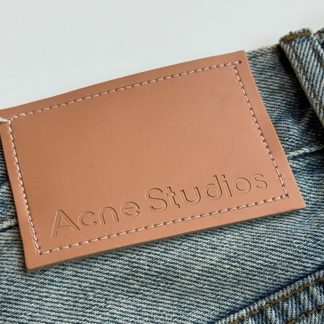 Acne Studios Super baggy fit jeans - 2023M - Light blue (B00343-228）