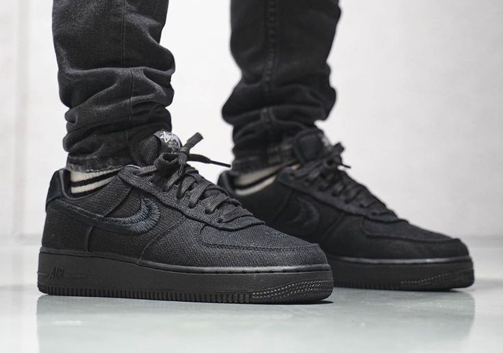 Air Force 1 Low "Stussy - Black"