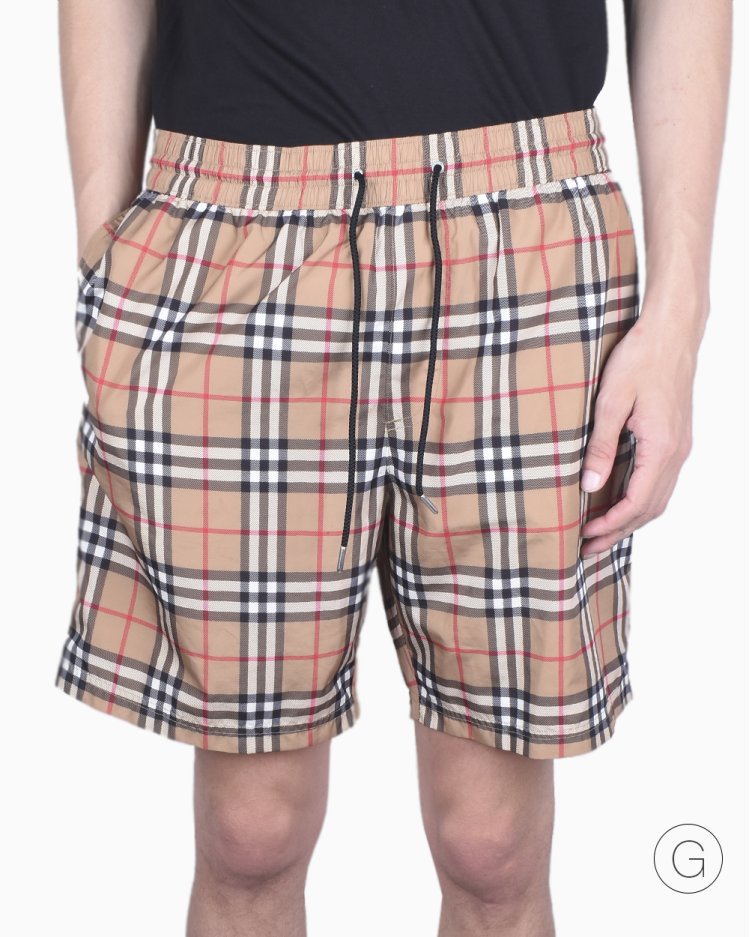 Bermuda de Banho Burberry Original Vintage Check Masculino