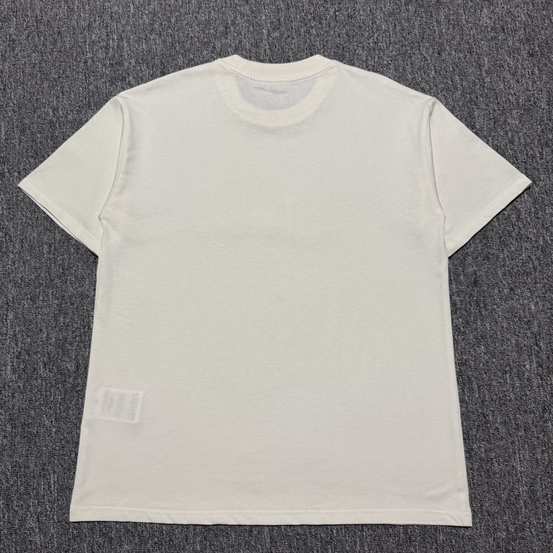 Moncler White Logo Cotton T-shirt（K10918C0001189AJS034）