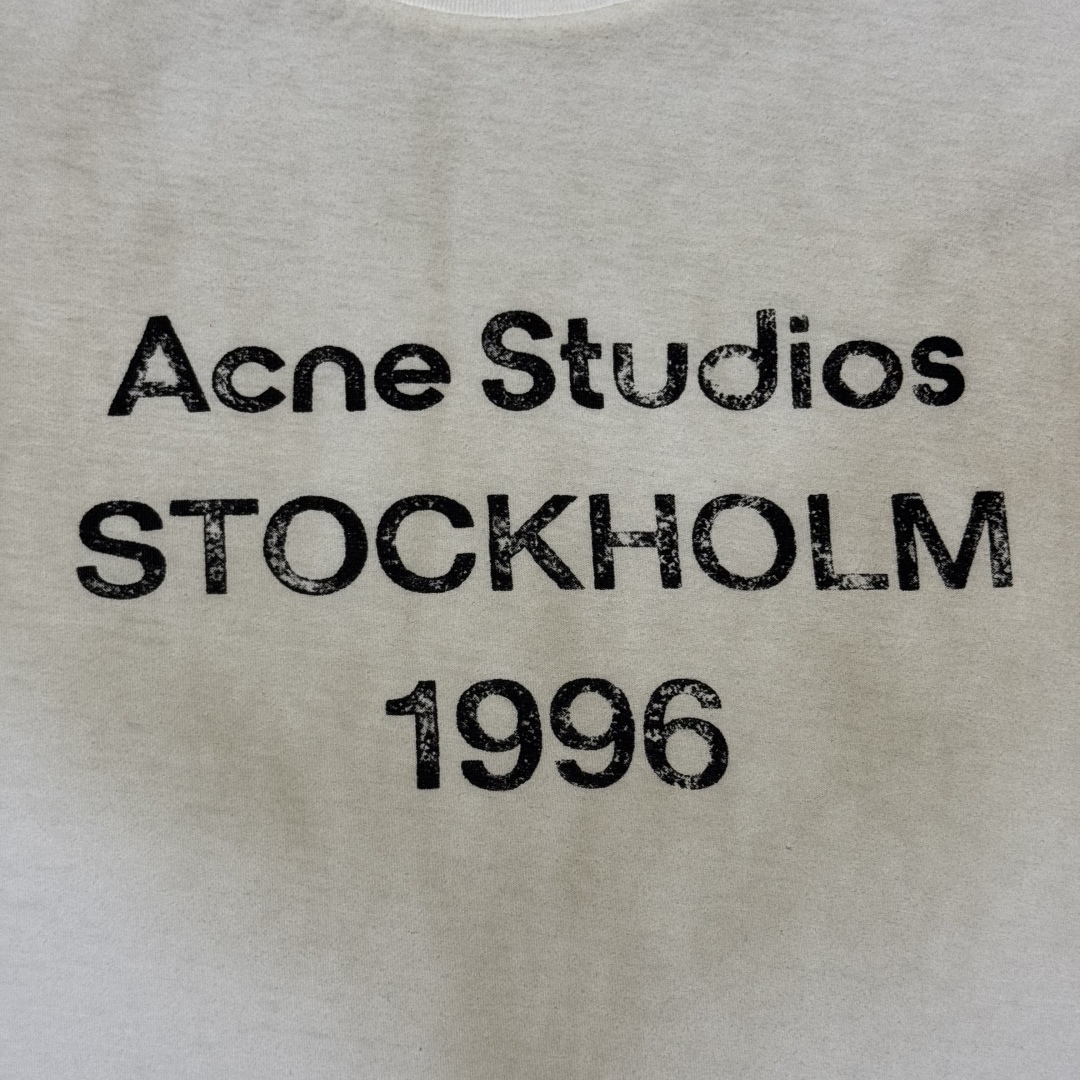 Acne Studios Edden 1996 Logo Long Sleeve T-Shirt (CL0197-BM0）