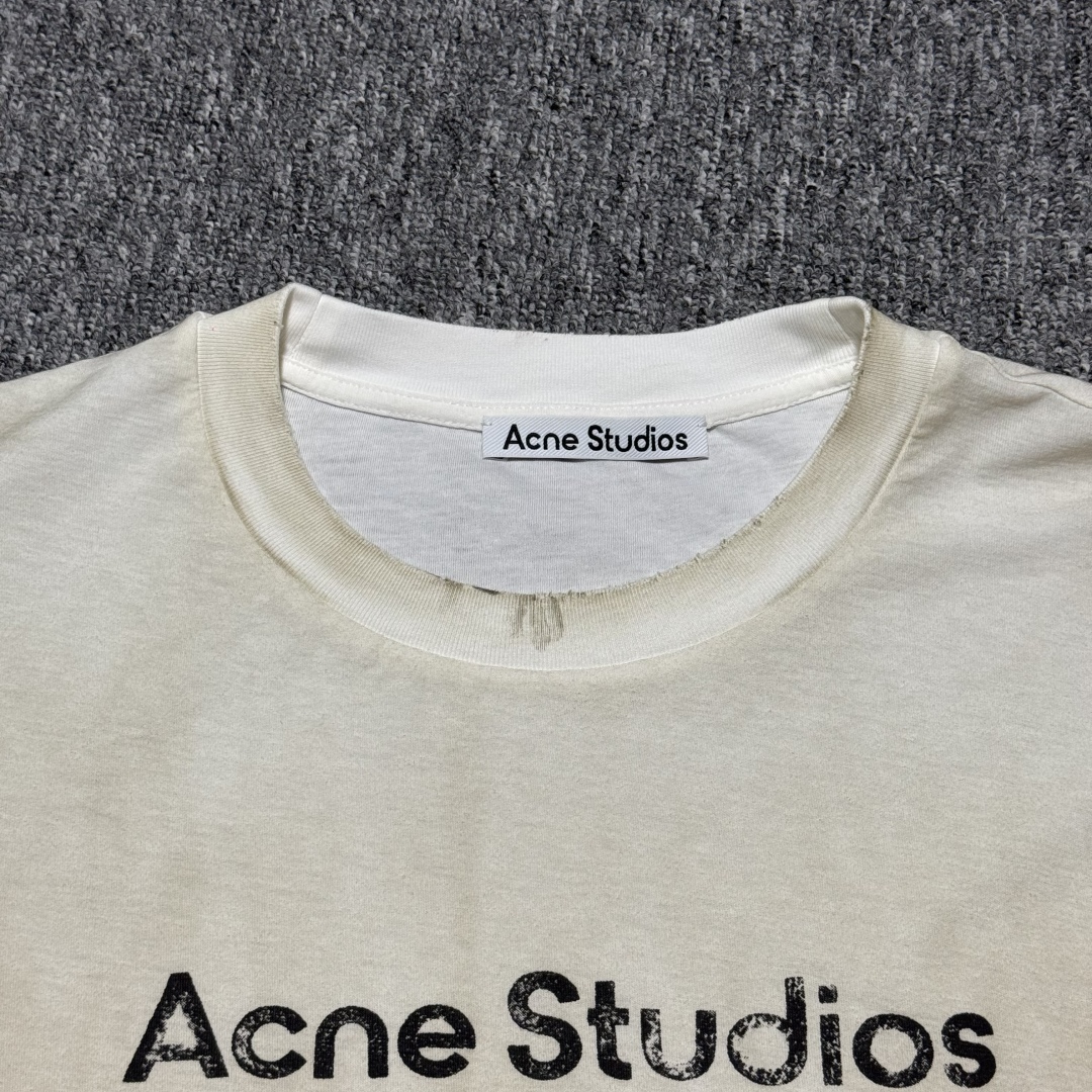 Acne Studios Edden 1996 Logo Long Sleeve T-Shirt (CL0197-BM0）