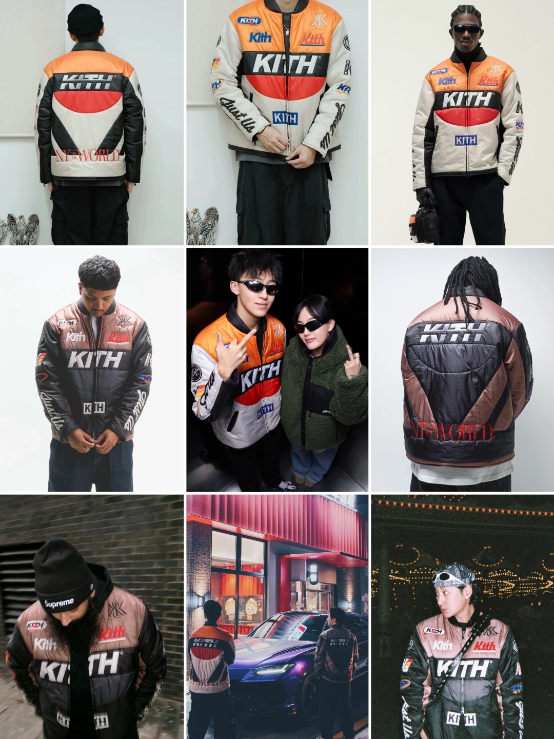 Kith Full Zip Brixton Puffed Shirt Jacket（KT-3762）