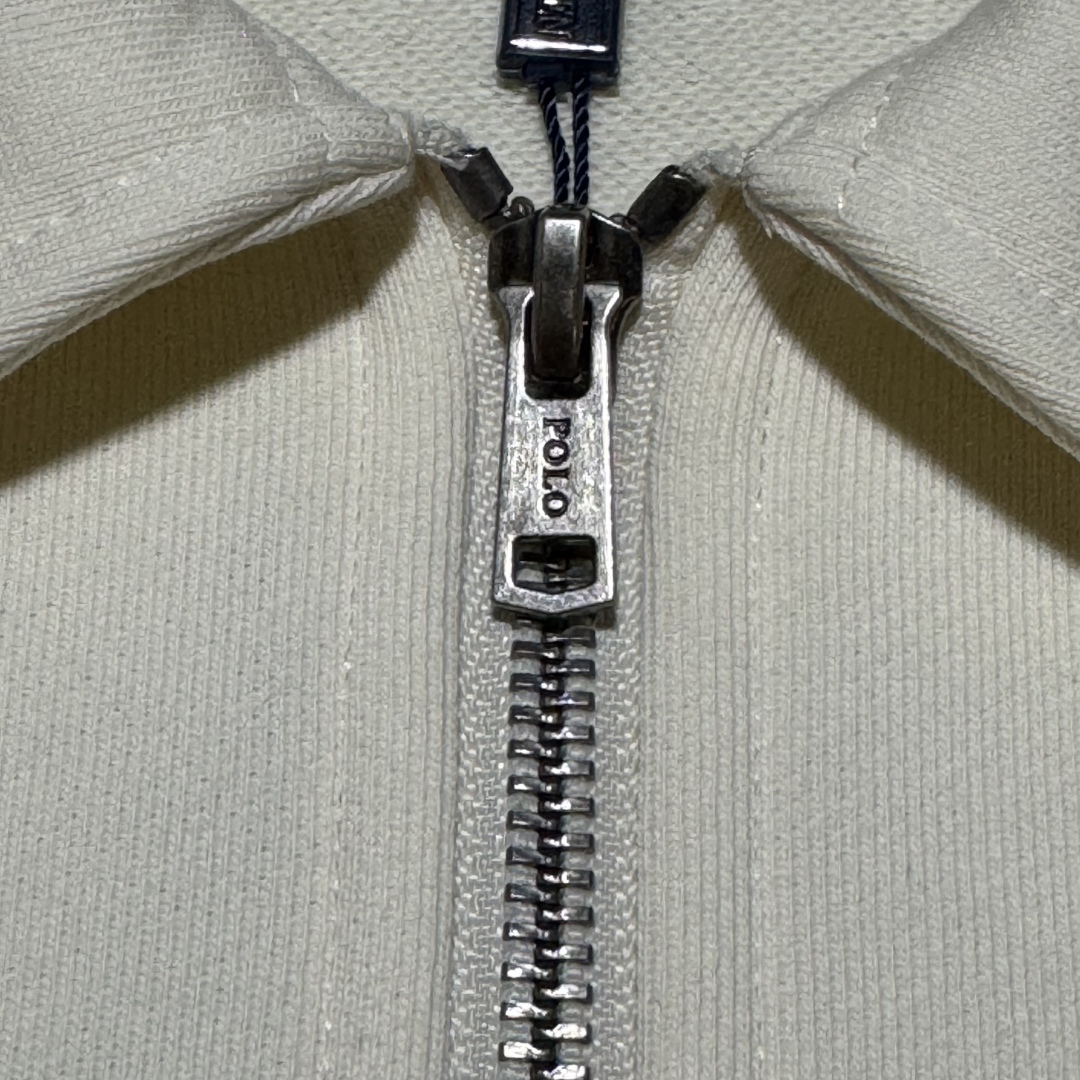 POLO RALPH LAUREN Logo-embroidered half-zip cotton sweatshirt（710961601-001）