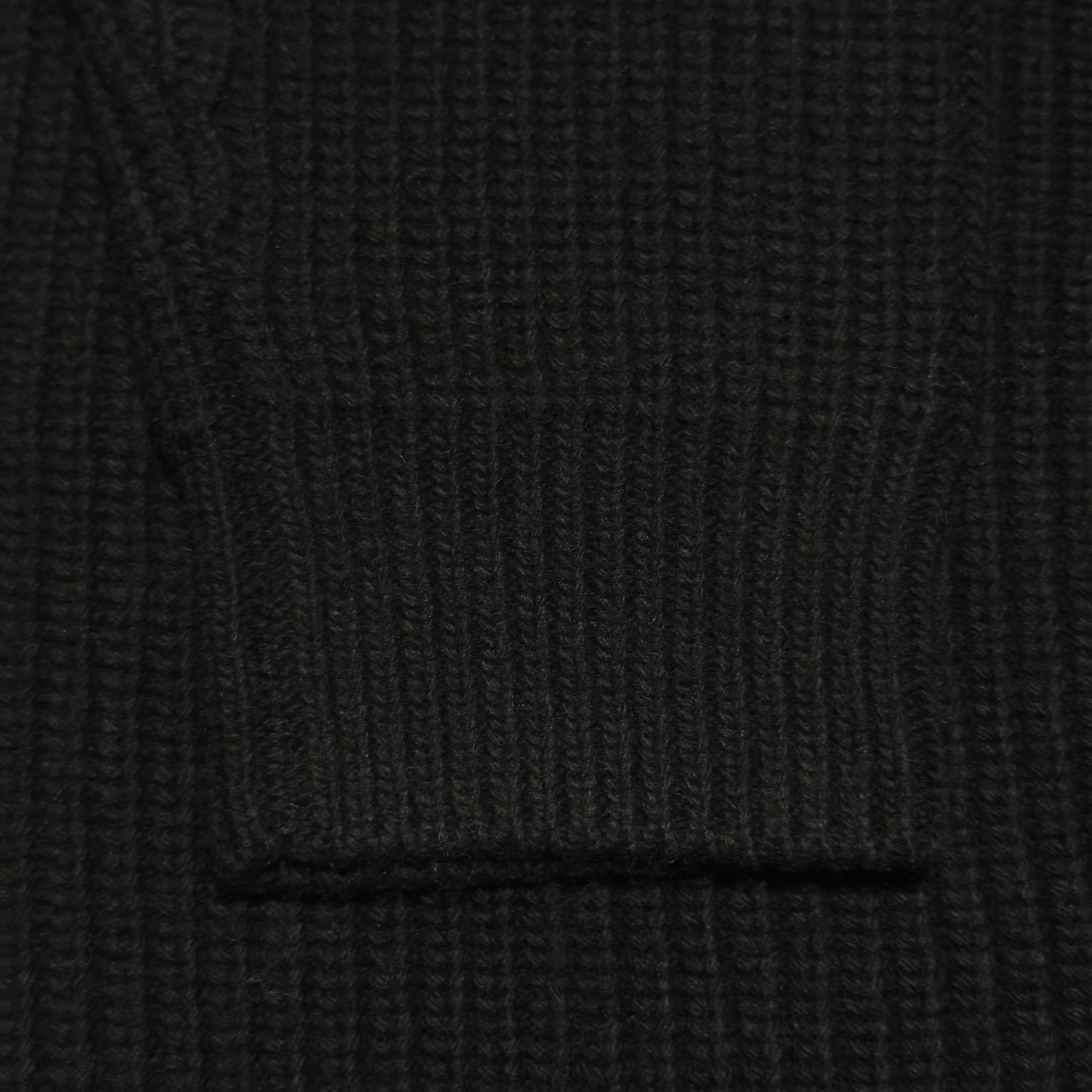 CELINE Triomphe trucker cardigan in wool(RY09T0ZPV-38NO）