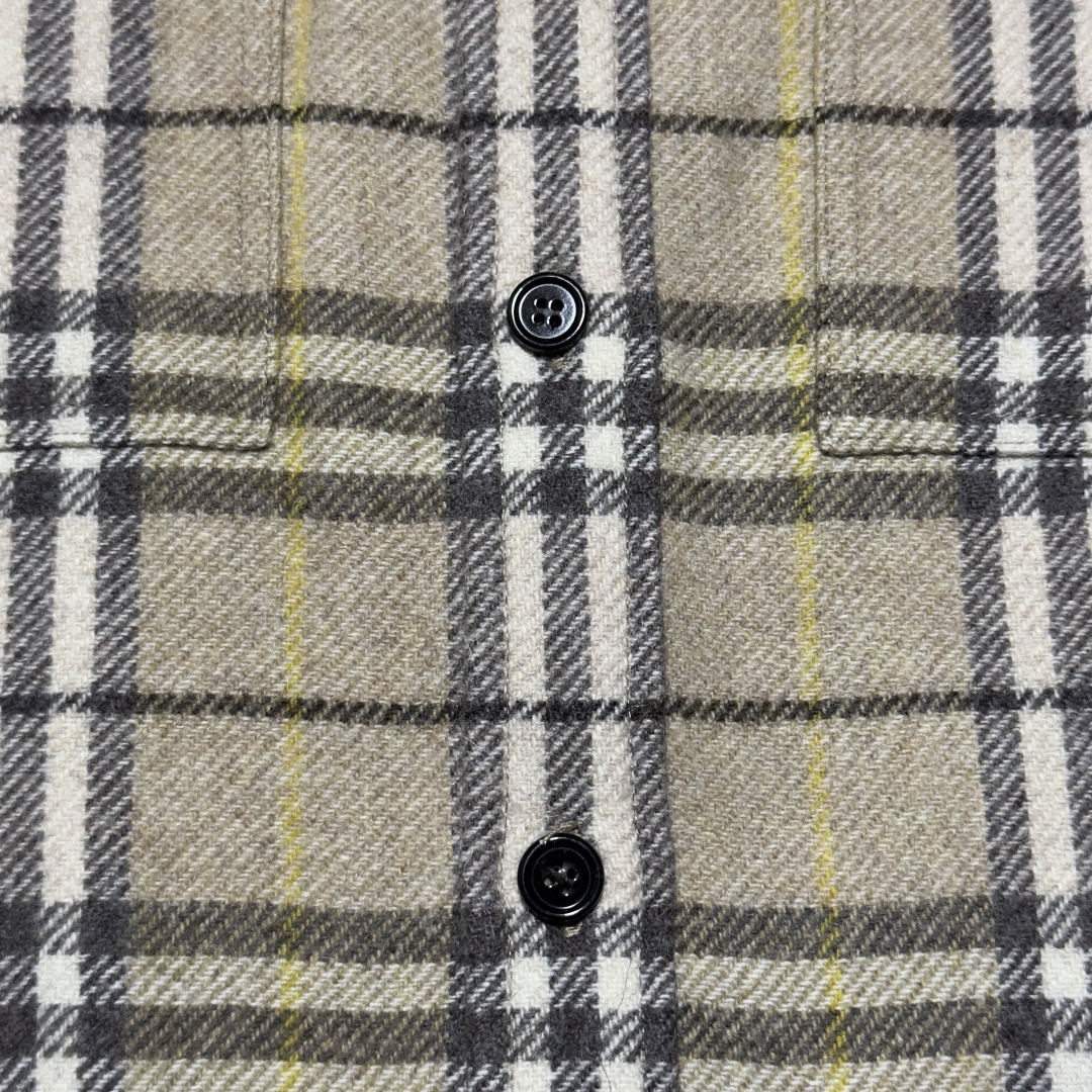 Burberry Embroidered Flannel Shirt（81016821）