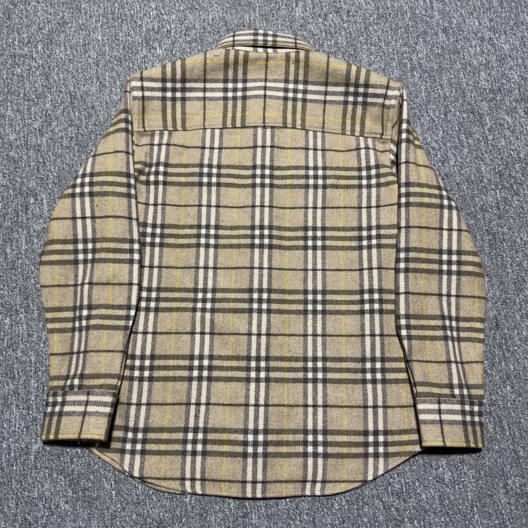 Burberry Embroidered Flannel Shirt（81016821）