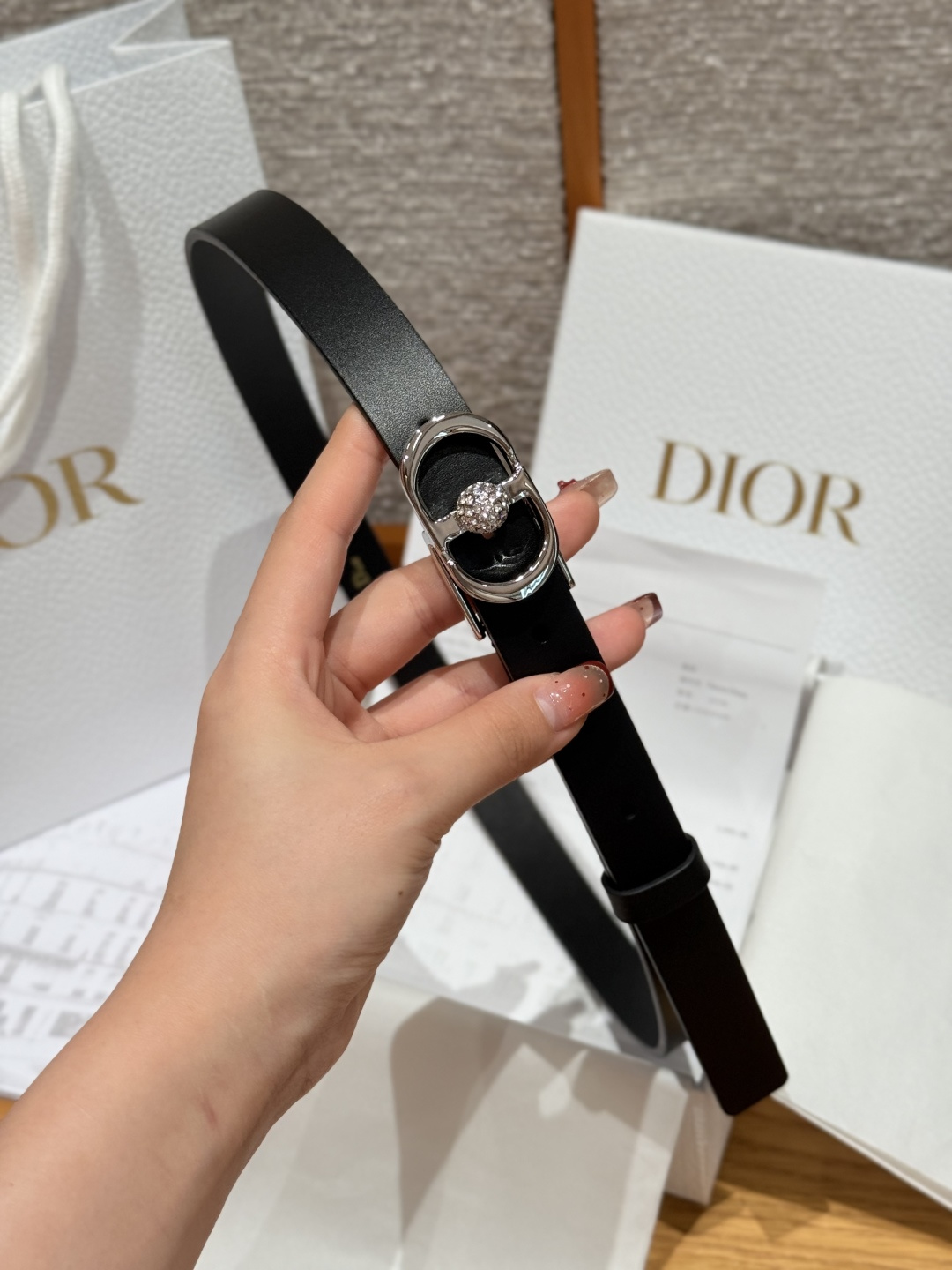 Dior 30 Montaigne Jolie Belt（B0395UWHY_M900）