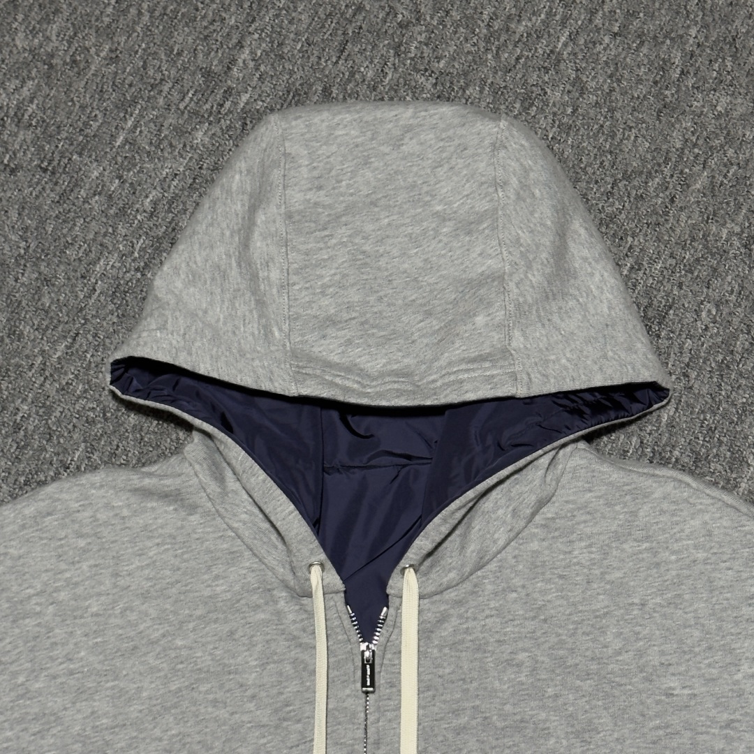 MIUMIU Reversible technical fabric and jersey blouson jacket（ML1432-1808-F0KZO-S-OOO）