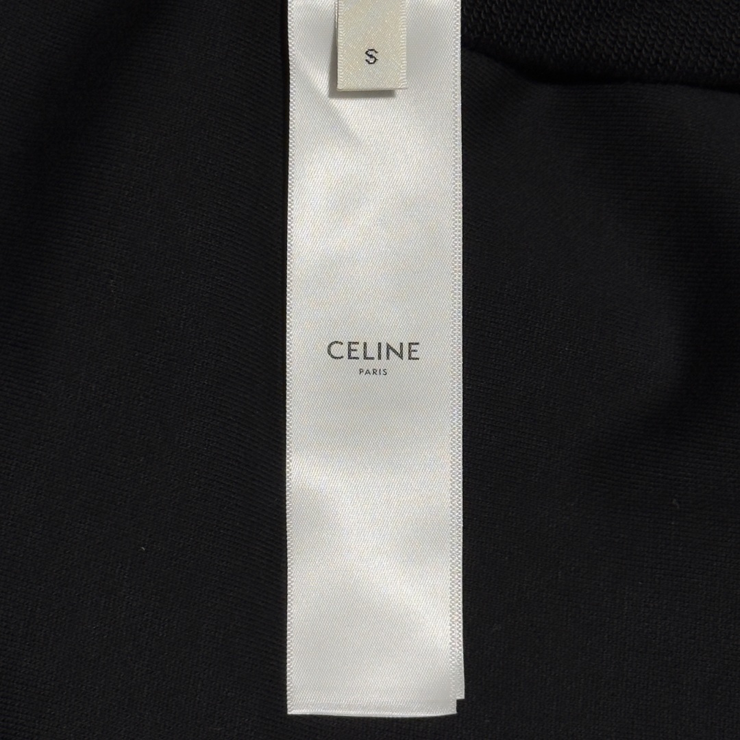 CELINE Triomphe loose sweatshirt in cotton fleece (RY01O670Q-38AW）