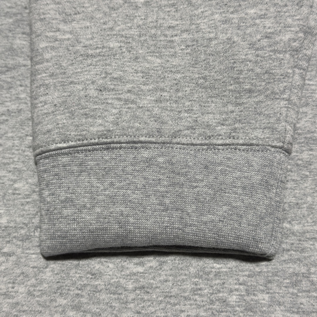 MIU MIU logo zip-up hoodie, long-sleeved, grey（MJL967-13TC-F0031）