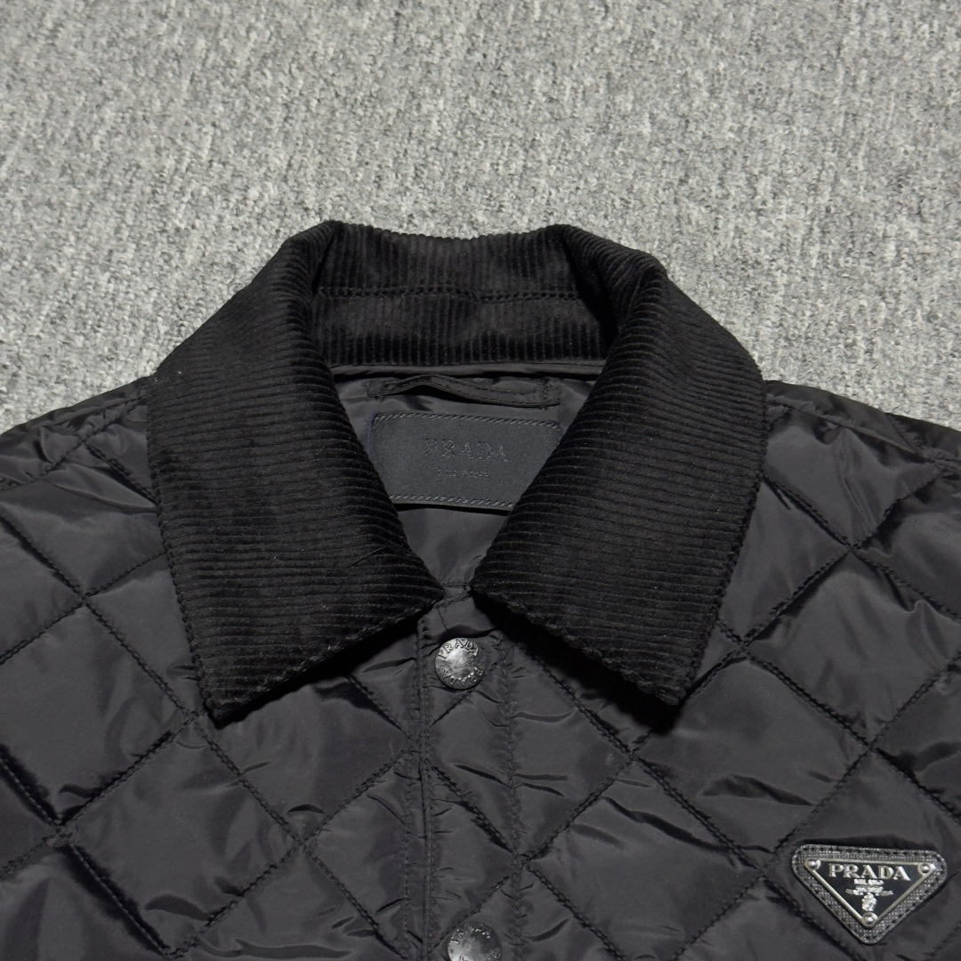 Prada Re-Nylon Quilted Jacket Black (SGC765-1WQ9-F0002-S-OOO）