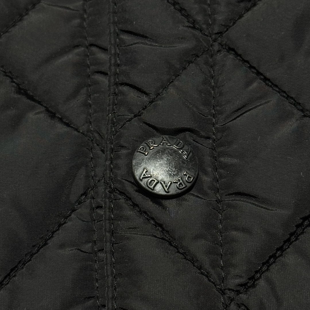 Prada Re-Nylon Quilted Jacket Black (SGC765-1WQ9-F0002-S-OOO）