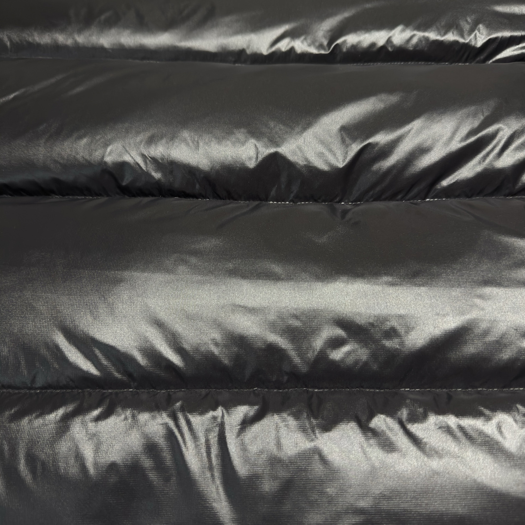 Stussy Micro Down Parka hooded down jacket for men and women "black and gray"（115685）