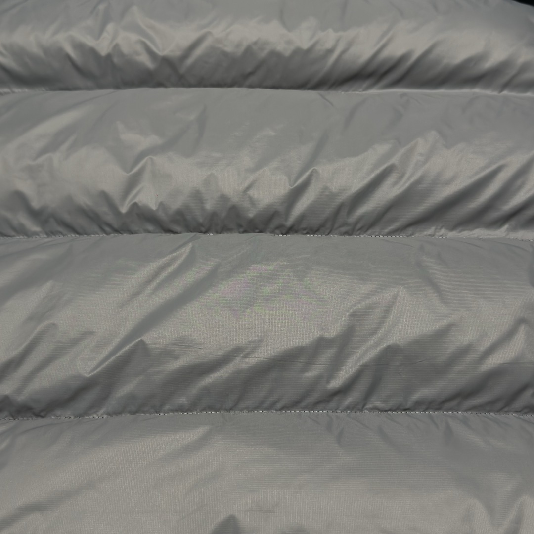 Stussy Micro Down Parka hooded down jacket for men and women "black and gray"（115685）