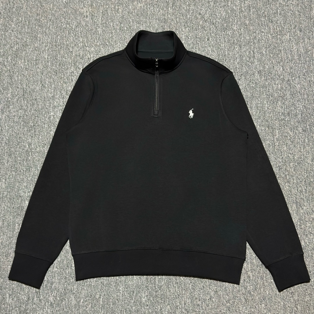 Polo Ralph Lauren Logo Patch Half zip Pullover（710905382-006）