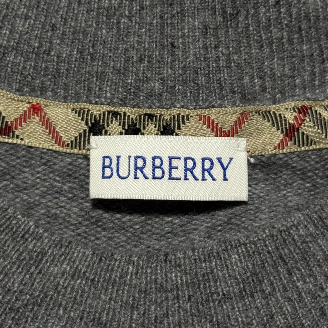 Burberry Cashmere Blend Sweater "Grey"（81130871)