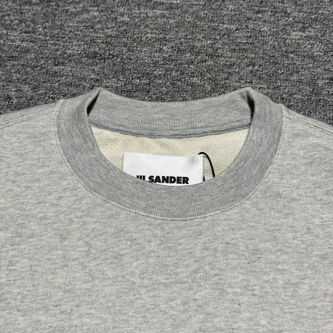 JIL Sander logo cotton sweatshirt（J53GU0003J20010-052）