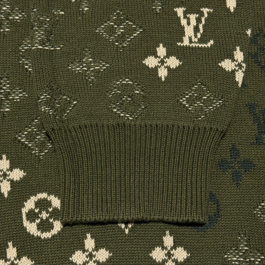 Louis Vuitton Monogram Pattern Pullover（1AJBTL）