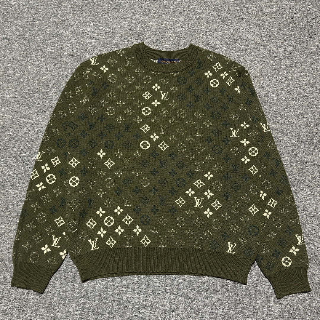 Louis Vuitton Monogram Pattern Pullover（1AJBTL）