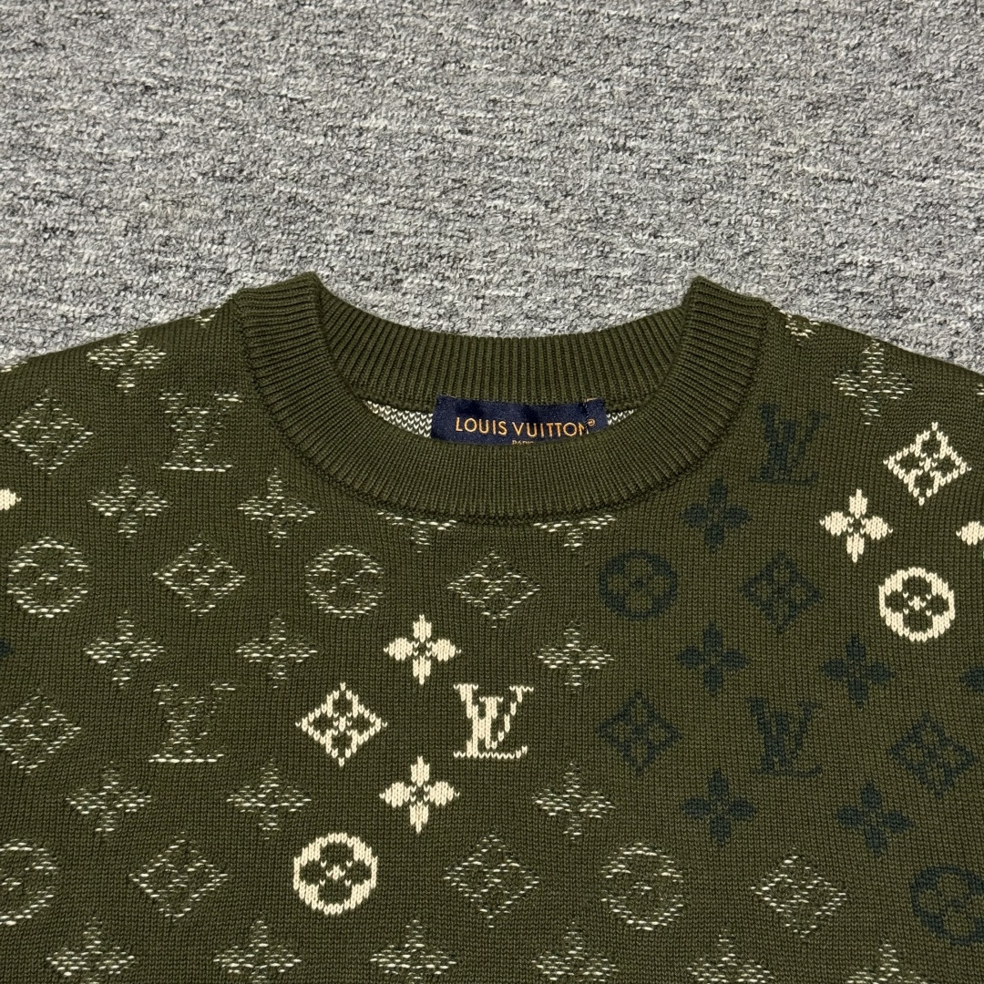 Louis Vuitton Monogram Pattern Pullover（1AJBTL）