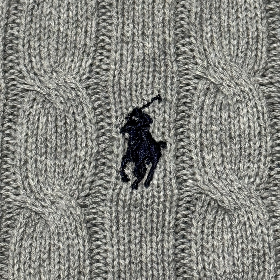 POLO RALPH LAUREN Men's Cable Knit Cotton Cardigan（MNPOSWE16822391-020）