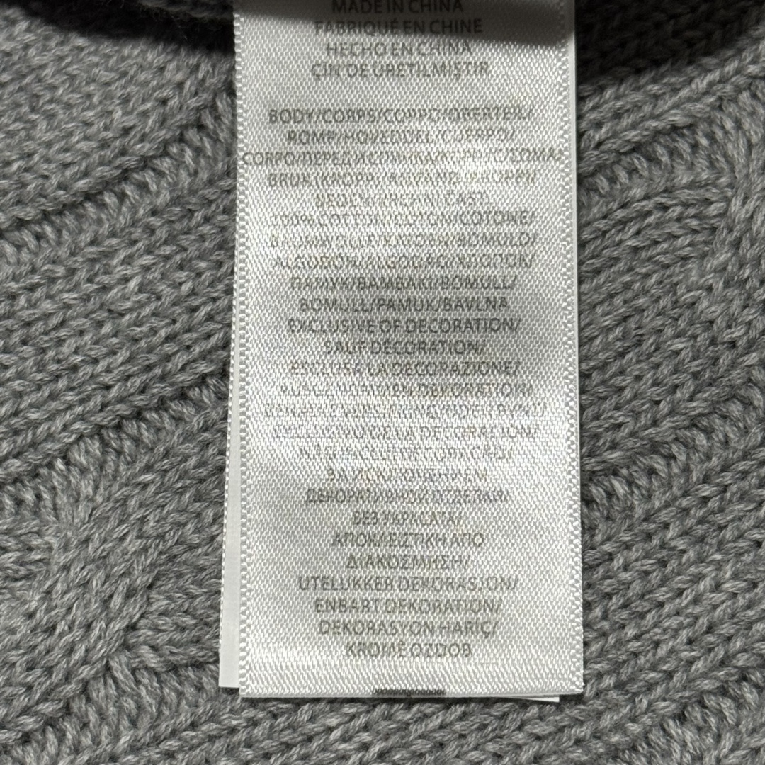POLO RALPH LAUREN Men's Cable Knit Cotton Cardigan（MNPOSWE16822391-020）