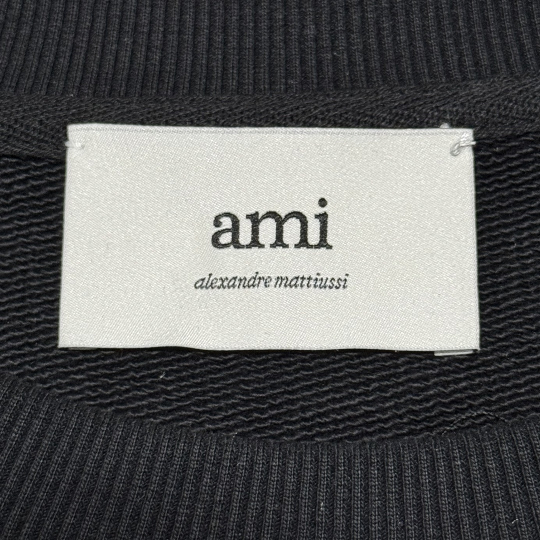 Ami Paris Ami De Coeur Black Sweatshirt（USW771747）