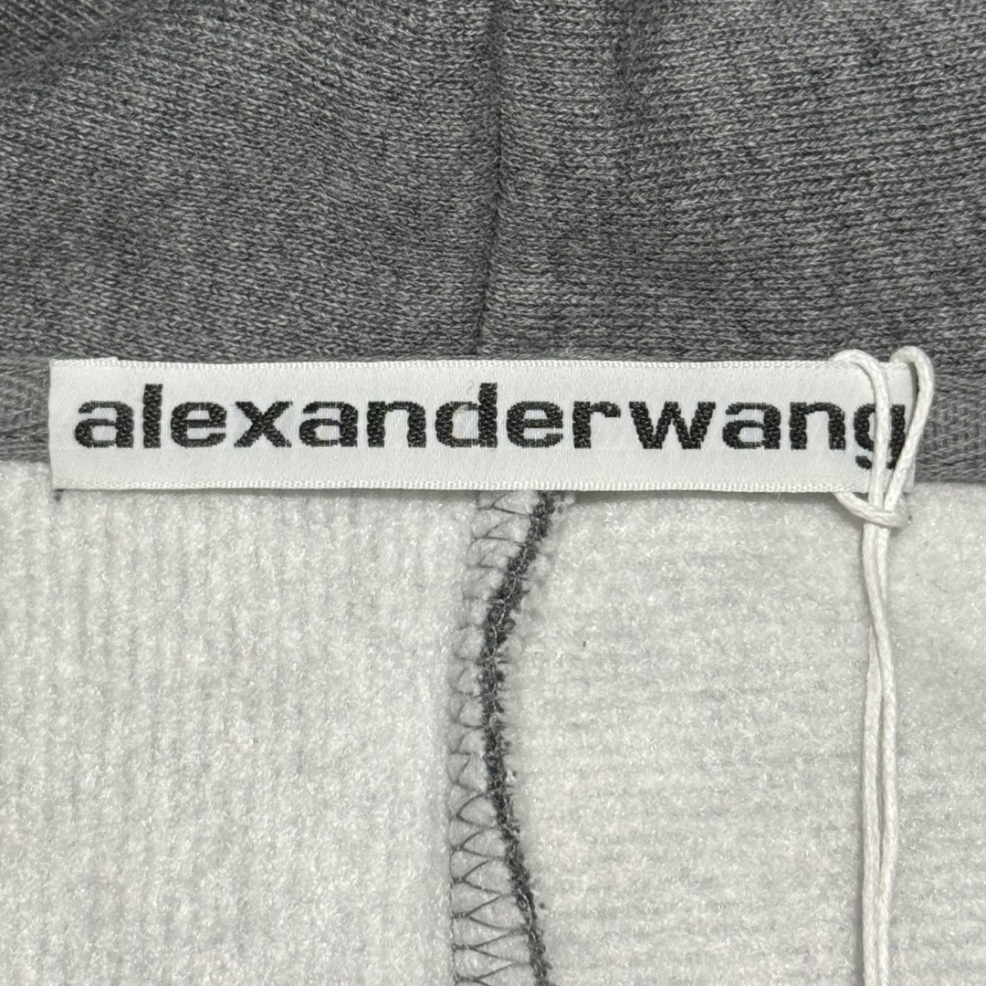 Alexander Wang Zip Up Hoodie With Matte Star（6CC2242051-079）