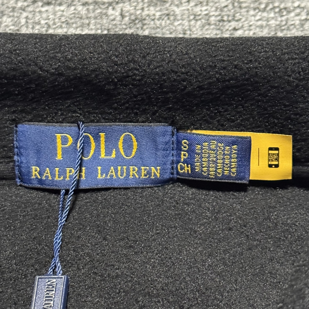 Polo Ralph Lauren brushed fleece polo collar pullover（MNPOKNI16824679-001）