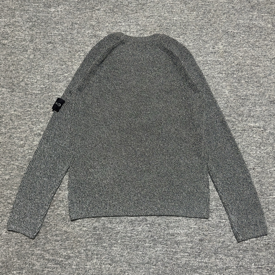 Stone Island Logo Patch Crewneck Jumper（K2S155100026S00L3-V0M6B）