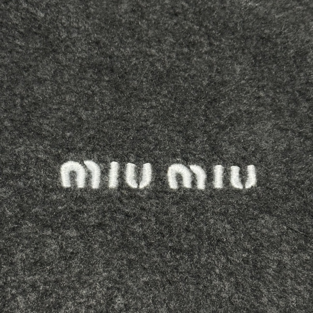 Miu Miu Logo-embroidered Shirt（MK1626-15V3-F0031-S-OOO）