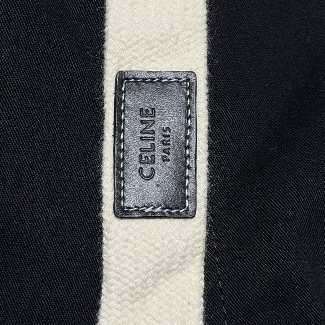 CELINE drawstring trousers IN cotton canvas（RP07U0S91-38NO）