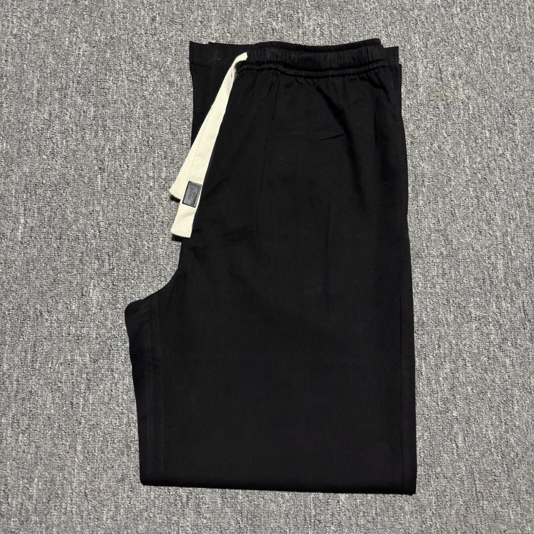 CELINE drawstring trousers IN cotton canvas（RP07U0S91-38NO）