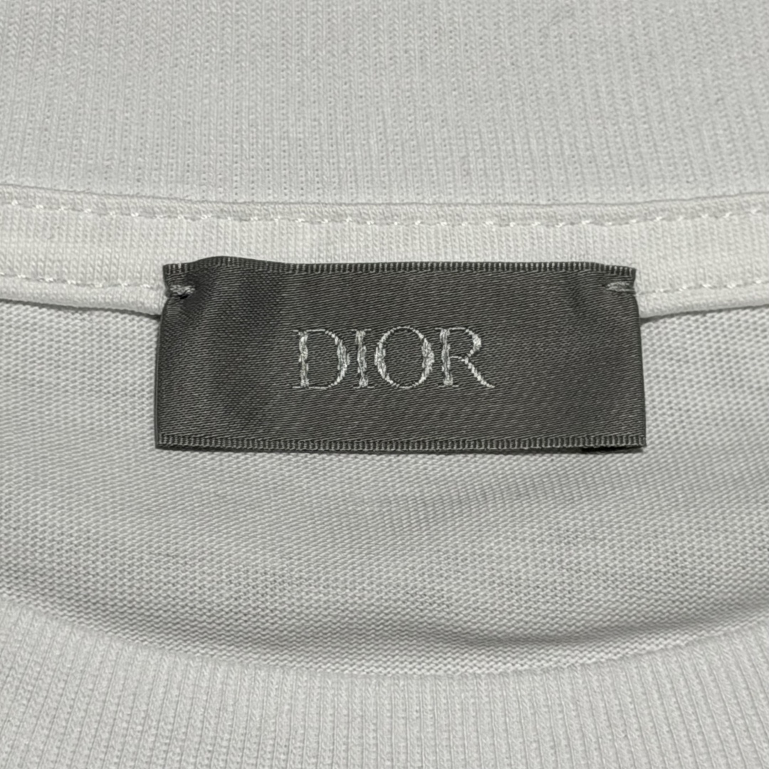 DIOR Cotton Undershirt with Chest Logo（543J609A0847-C001）
