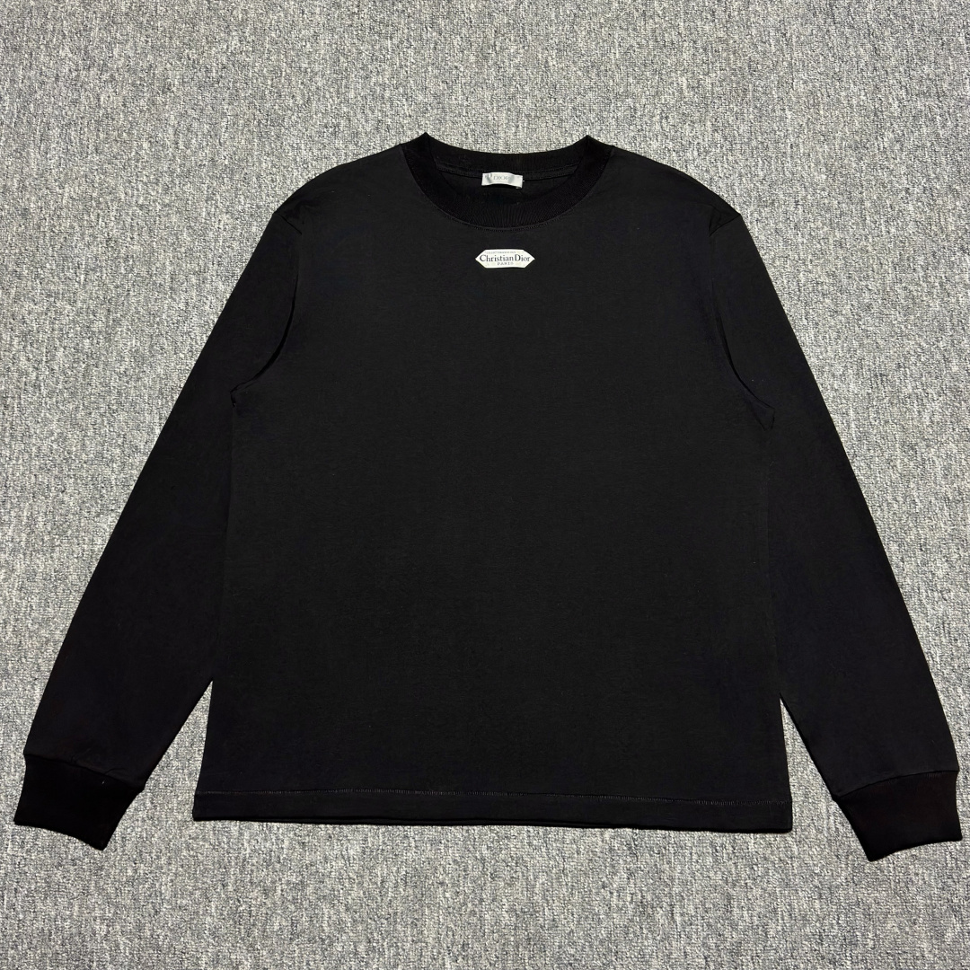 DIOR Cotton Undershirt with Chest Logo（543J609A0847-C001）