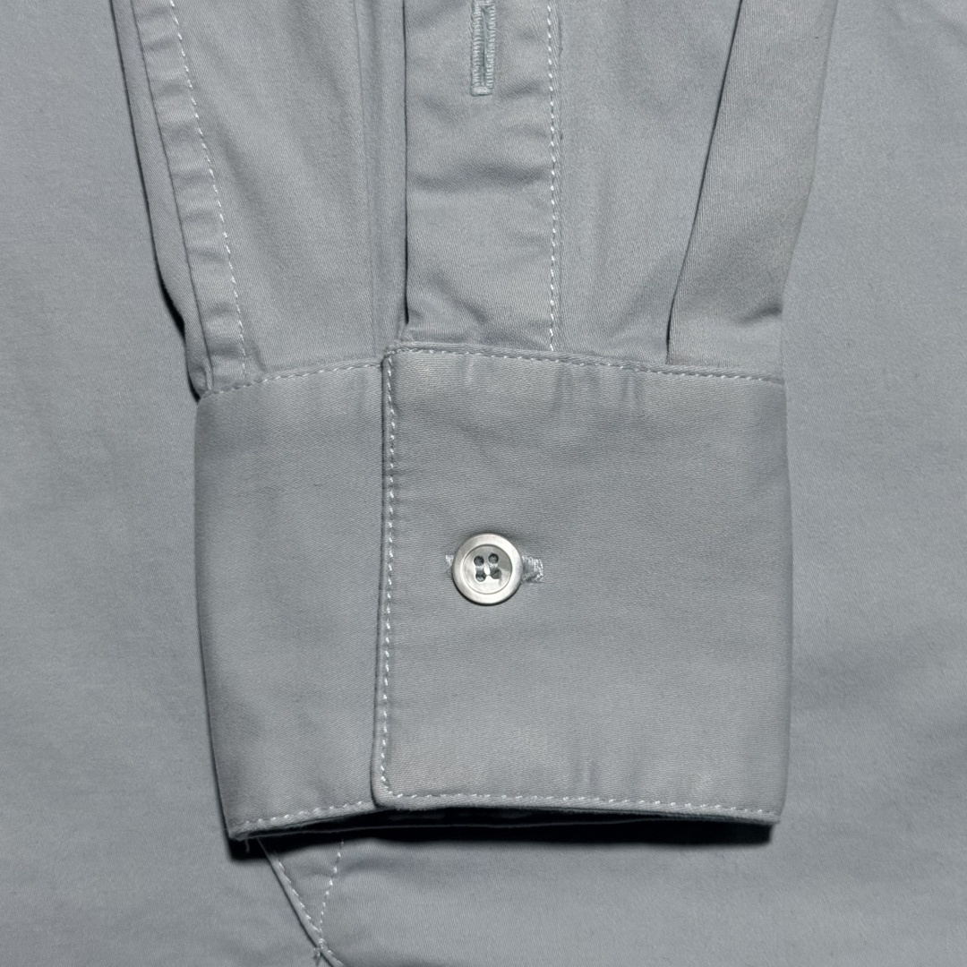 LOEWE Hooded Overshirt "Light Blue"（H526Y05WEL-5140）