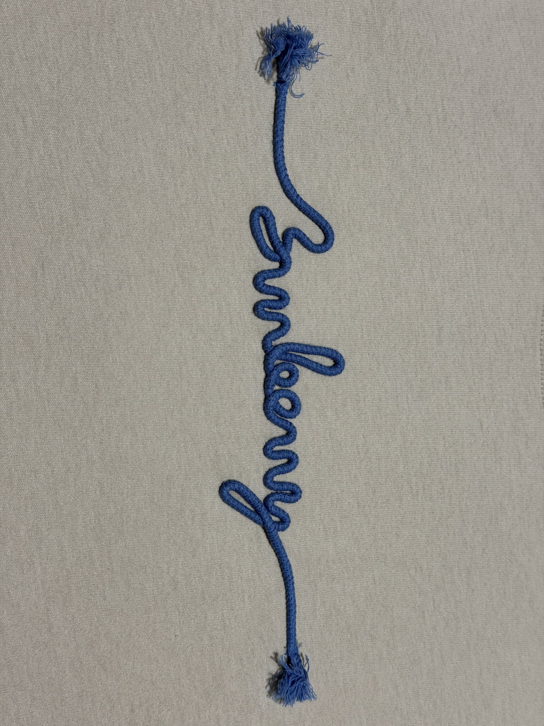 BURBERRY 2025 Spring/Summer Men's White Knot Logo Cotton T-Shirt (81062941）