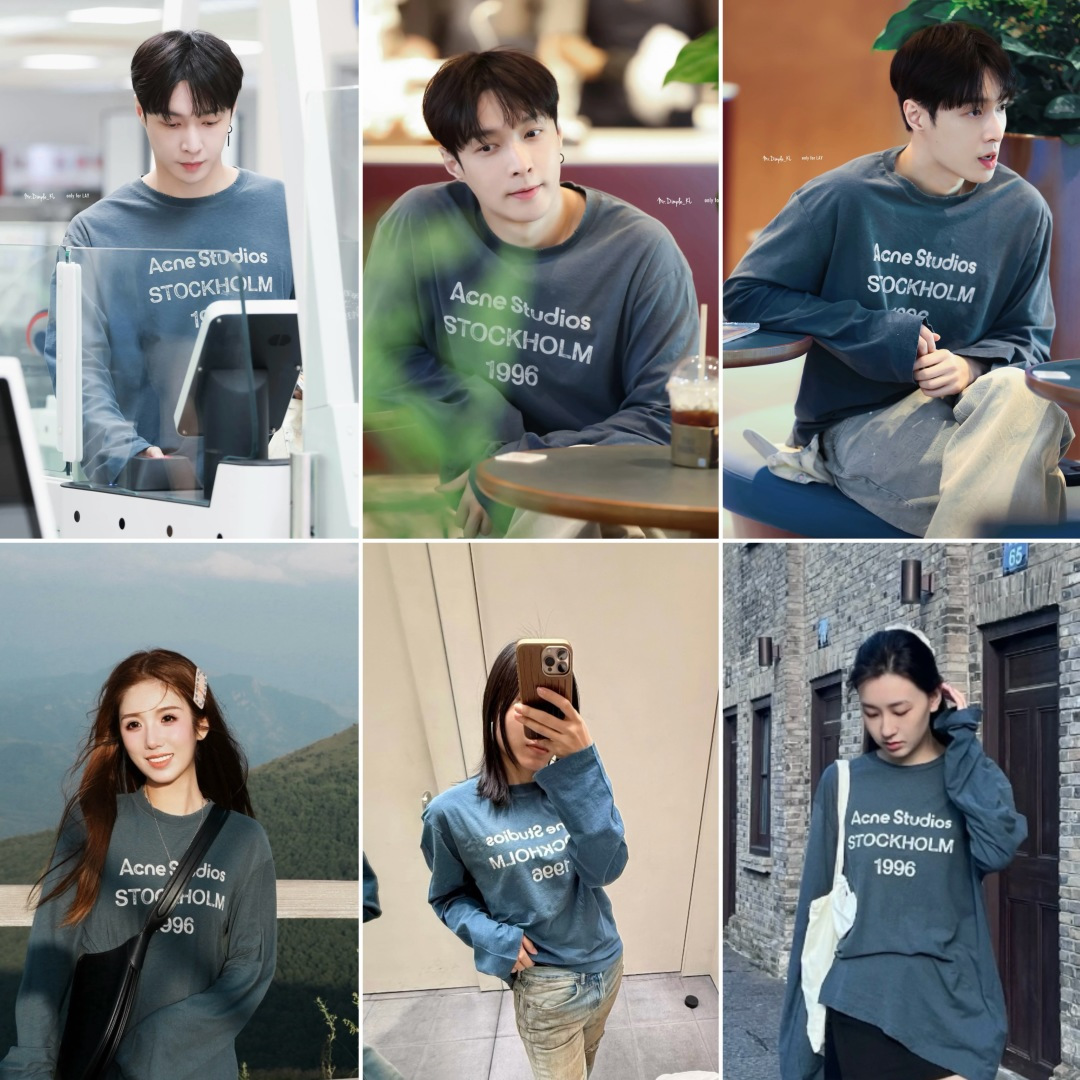 Acne Studios 1996 Edden Long Sleeve T-Shirt (CL0197-BPA）