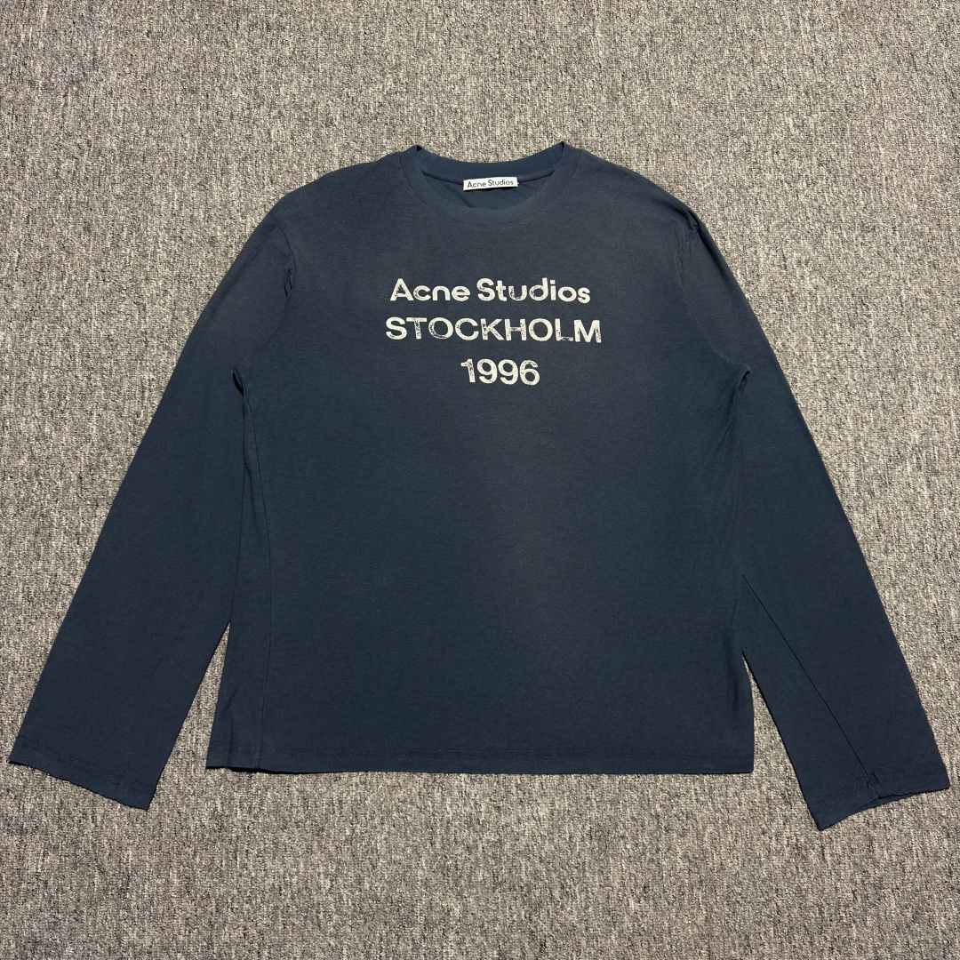 Acne Studios 1996 Edden Long Sleeve T-Shirt (CL0197-BPA）