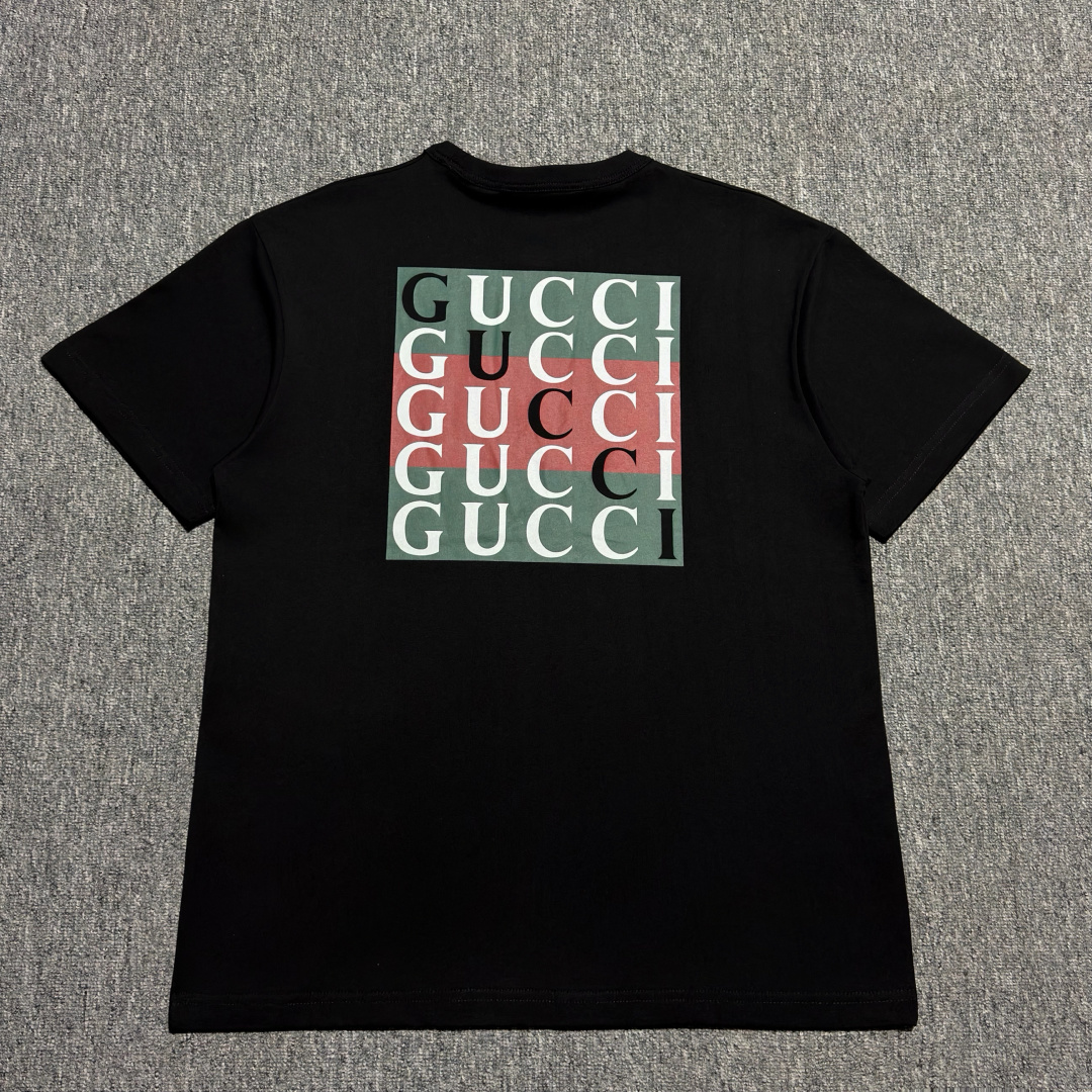 Gucci Jersey T-Shirt 'Black'（798764-XJGYY-1000）