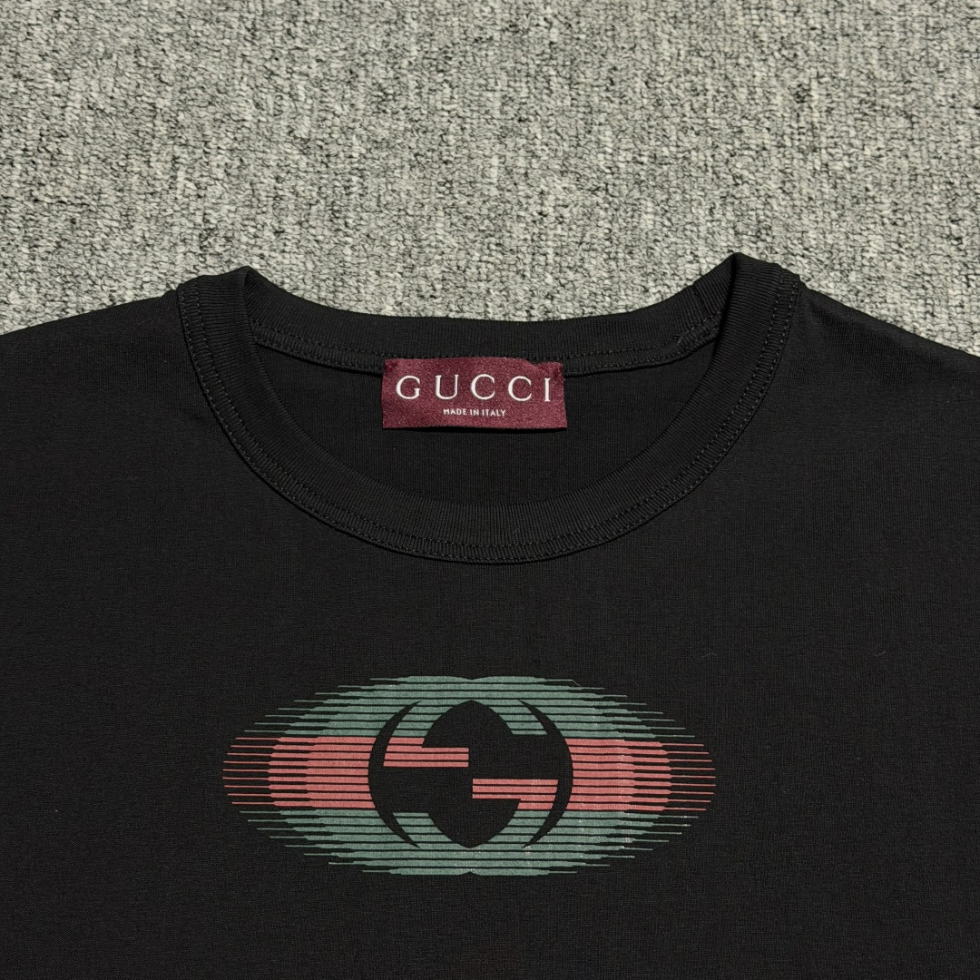 Gucci Jersey T-Shirt 'Black'（798764-XJGYY-1000）