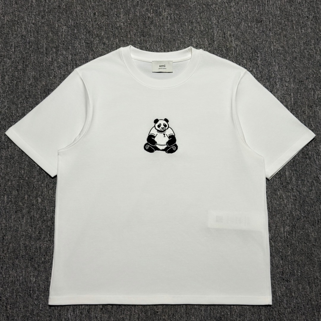 AMI Paris Panda Tee（AMUTS386726）